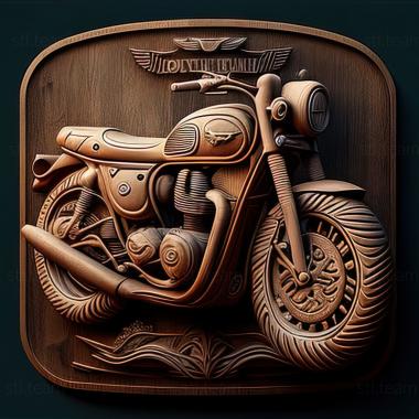 3D model Triumph Bonneville T120 (STL)